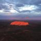 Survol en helicoptère d'Uluru