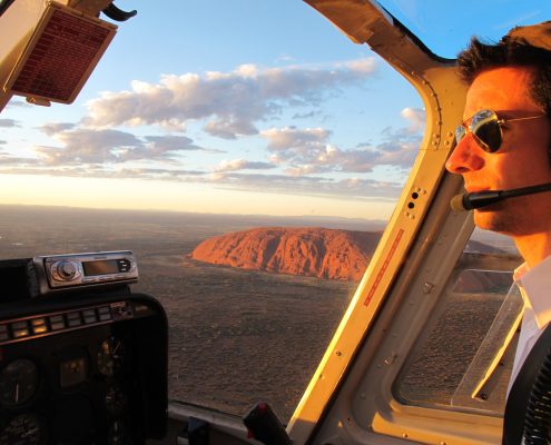 Survol en helicoptère d'Uluru & Kata Tjuta